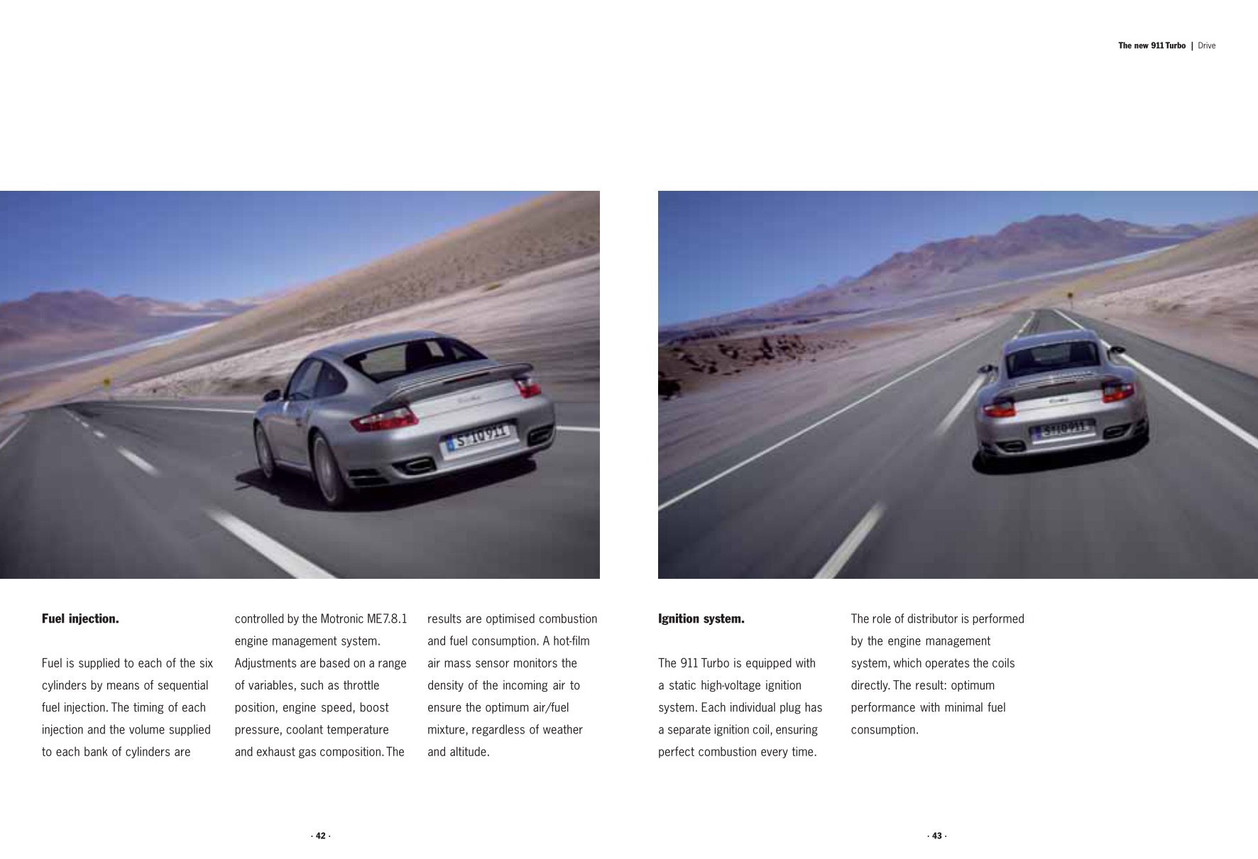 2006 Porsche 911 Turbo Brochure Page 1